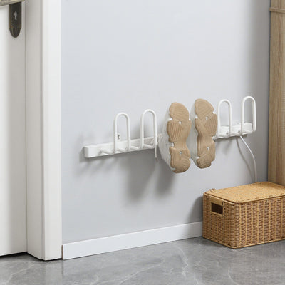 Wall-Mounted 3-Pair Shoe Dryer/Warmer Homcom