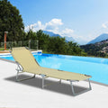 Portable Beach Lounger Outsunny