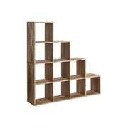Vasagle 10 Cube Storage Unit Camel Brown