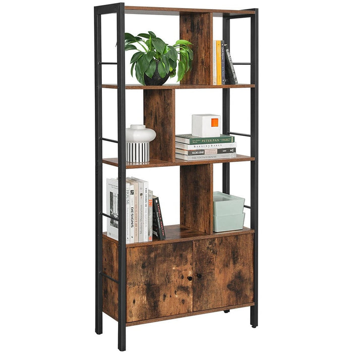 Vasagle Bookcase With Cupboards