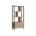 Vasagle Large Modern Bookcase With Cupboard For Living Room or Home Office
