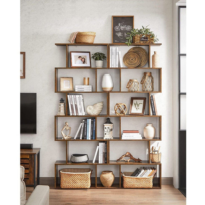 Vasagle Freestanding Decorative Wooden Bookcase