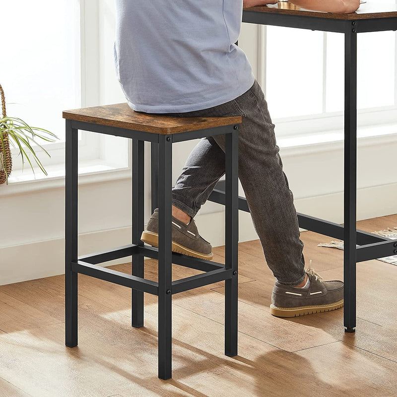 Industrial Bar Table and Stools by Vasagle - Perfect for homes with limited space