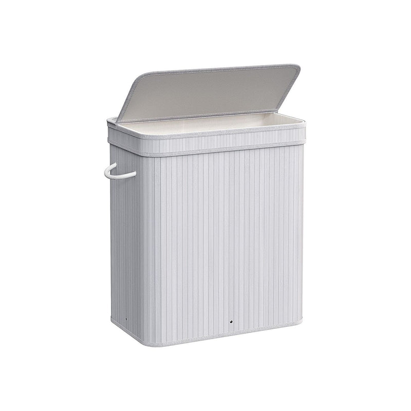 Large Grey Laundry Hamper by Songmics