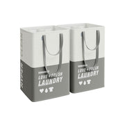 Laundry Sorting Baskets, Dark Grey, 2 Pack Songmics
