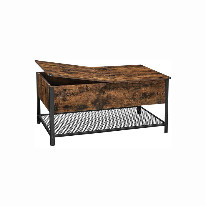 Vasagle Industrial Coffee Table With Lift Top