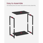 Vasagle Small Black End Table