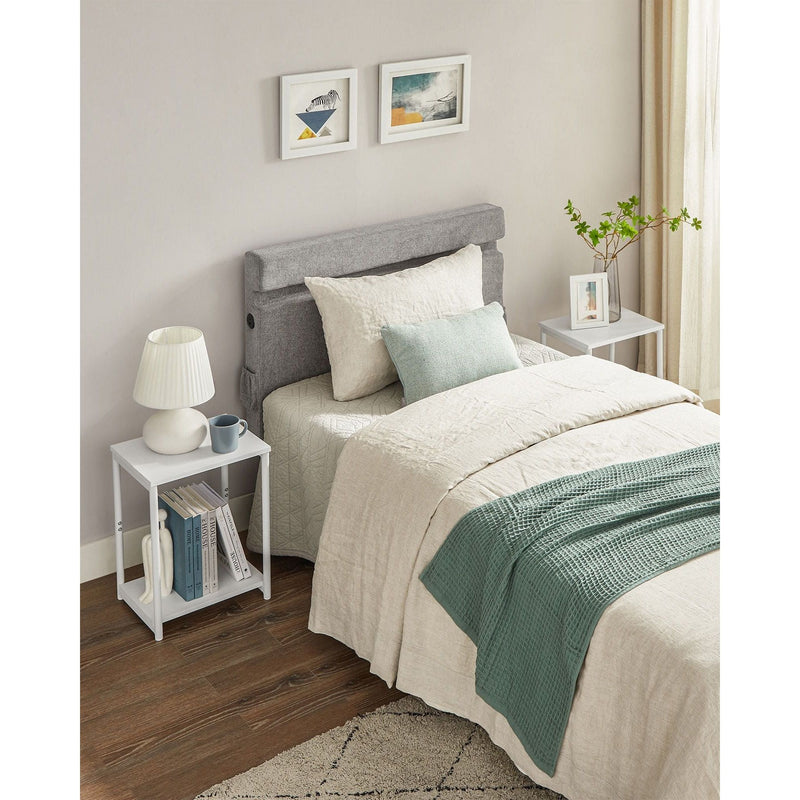 Vasagle Pair of Side Tables White