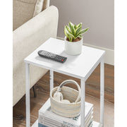 Vasagle Pair of Side Tables White