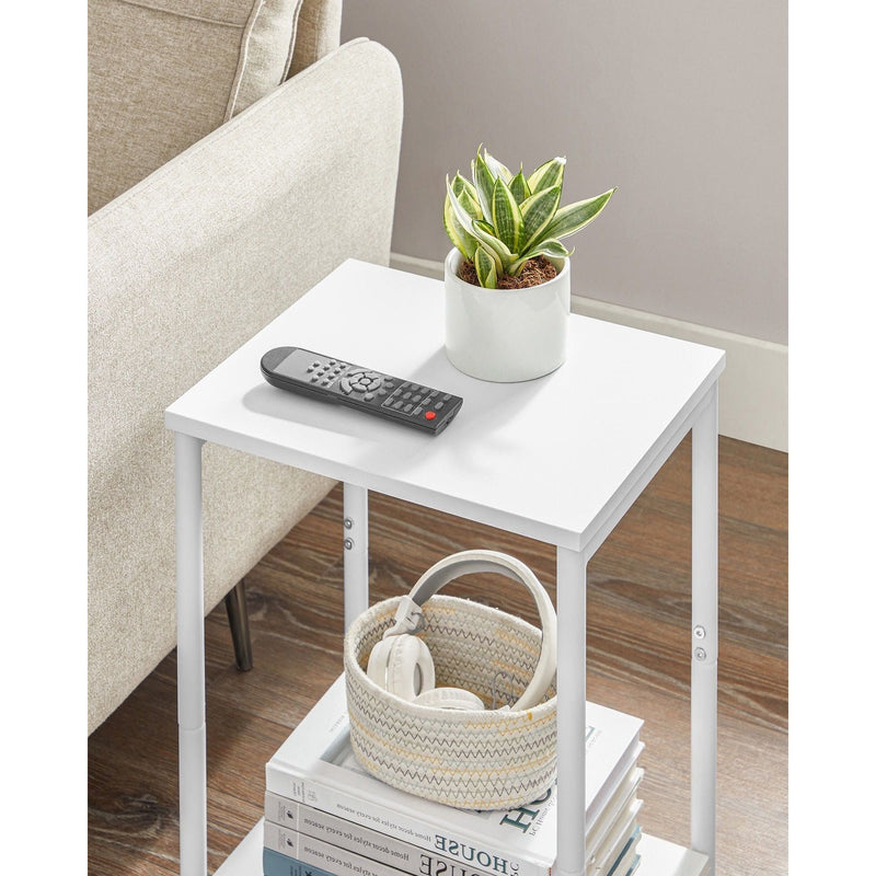 Vasagle Pair of Side Tables White