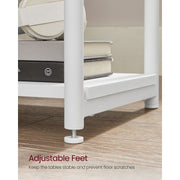 Vasagle Pair of Side Tables White
