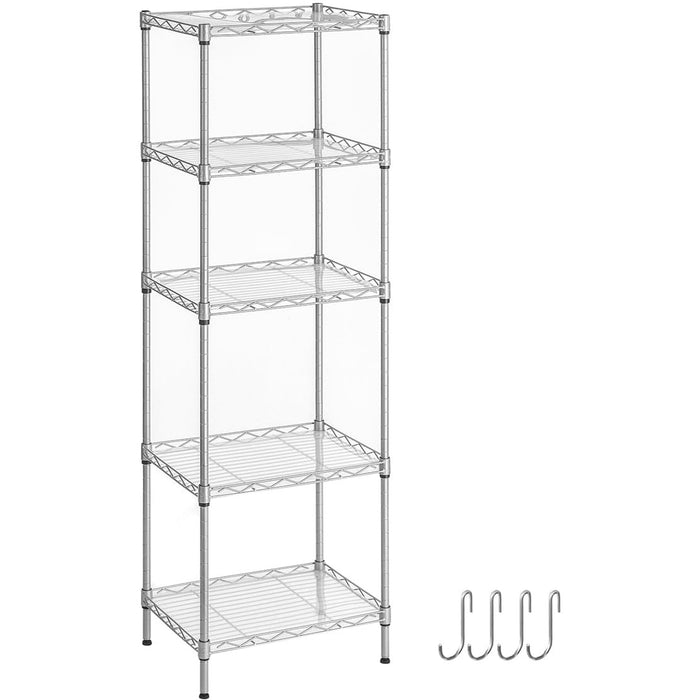 Metal Shelving Unit for Display and Storage