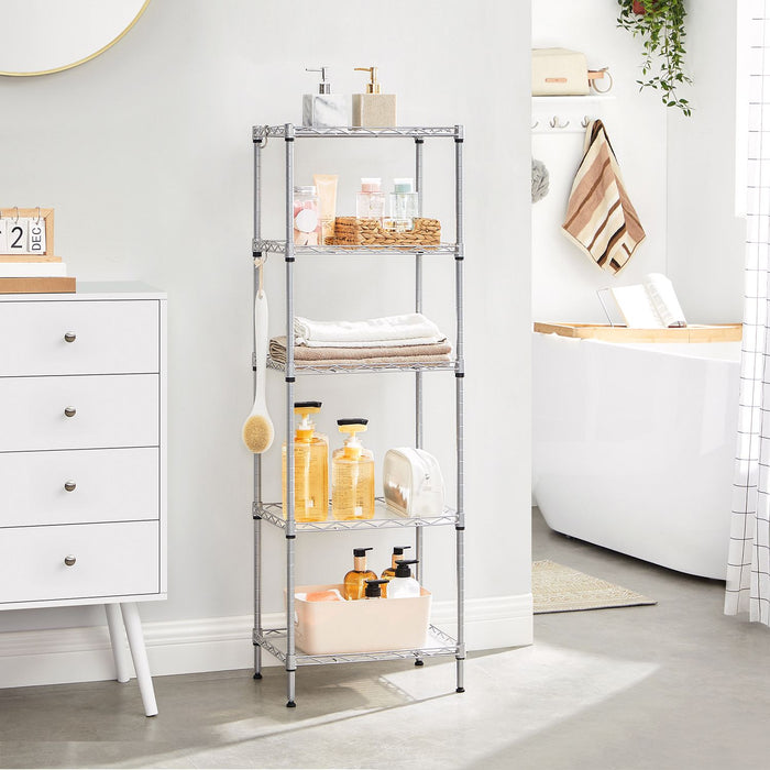 Metal Shelving Unit for Display and Storage