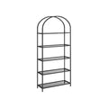 Vasagle Freestanding Shelving Unit 5 Tier, Black & Grey