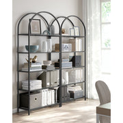 Vasagle Freestanding Shelving Unit 5 Tier, Black & Grey