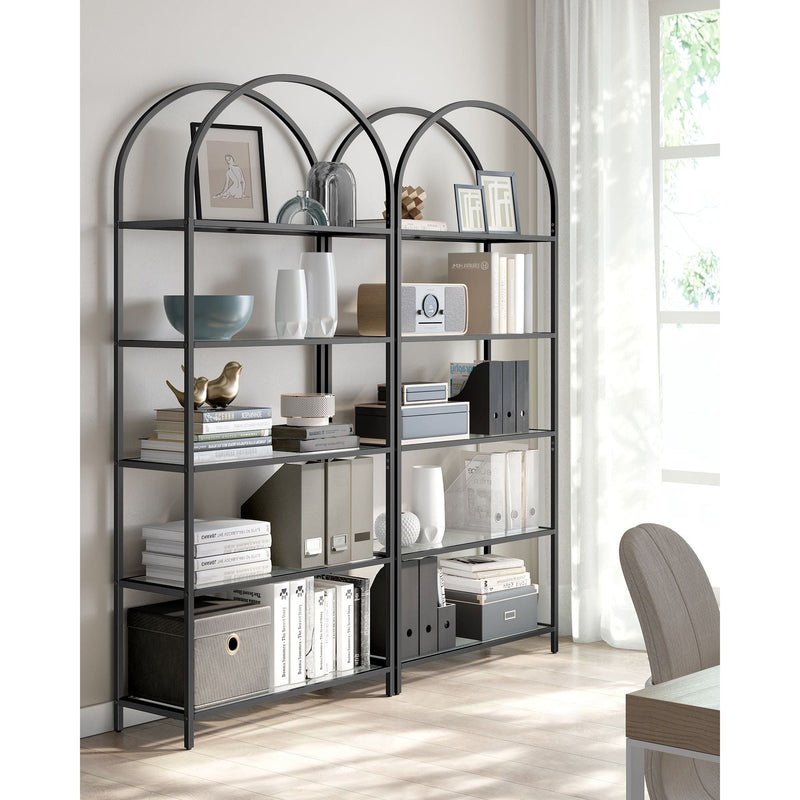 Vasagle Freestanding Shelving Unit 5 Tier, Black & Grey
