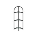 Vasagle Freestanding Corner Shelf, Black