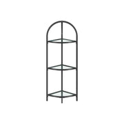 Vasagle Freestanding Corner Shelf, Black