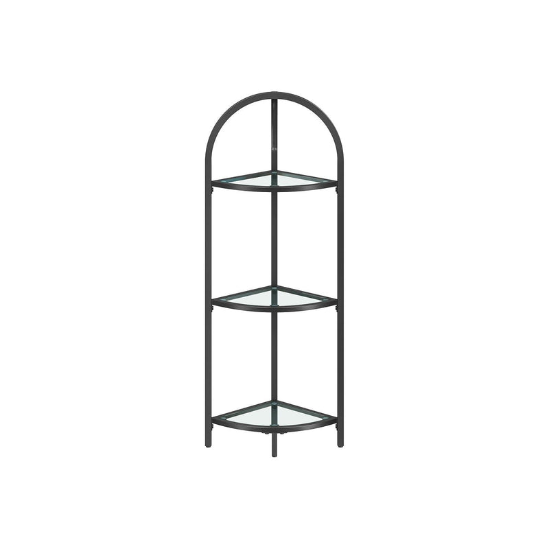 Vasagle Freestanding Corner Shelf, Black