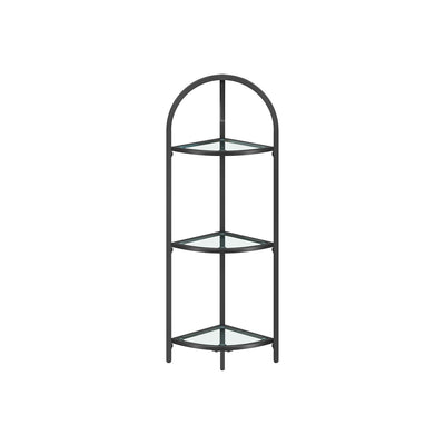Vasagle Freestanding Corner Shelf, Black
