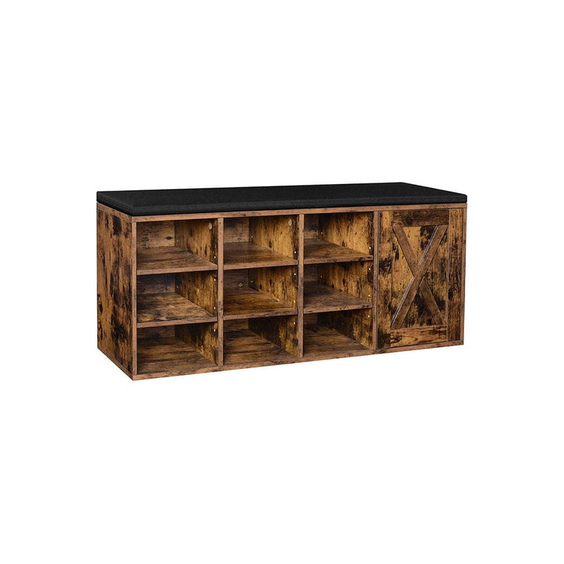 Vasagle Entryway Bench with Shoe Rack Seat and Storage