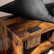 Vasagle Entryway Bench with Shoe Rack Seat and Storage