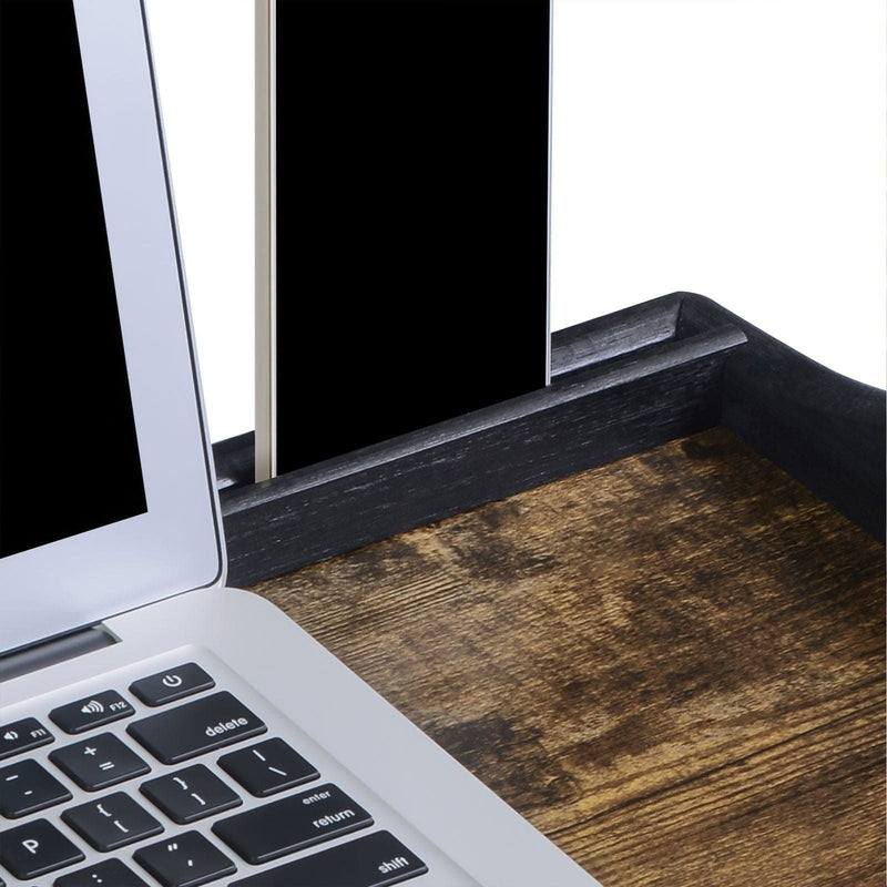 Black Lap Desk Tray by Songmics
