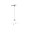 Songmics Space Saving Clothes Airer, White/Grey Songmics