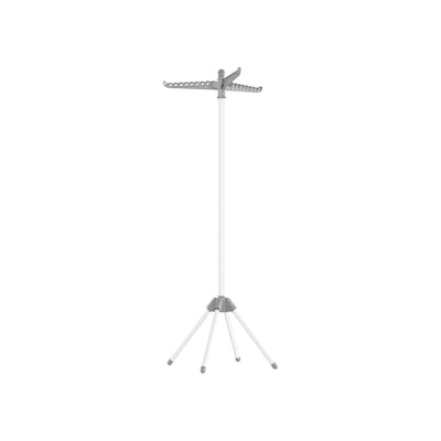 Songmics Space Saving Clothes Airer, White/Grey Songmics
