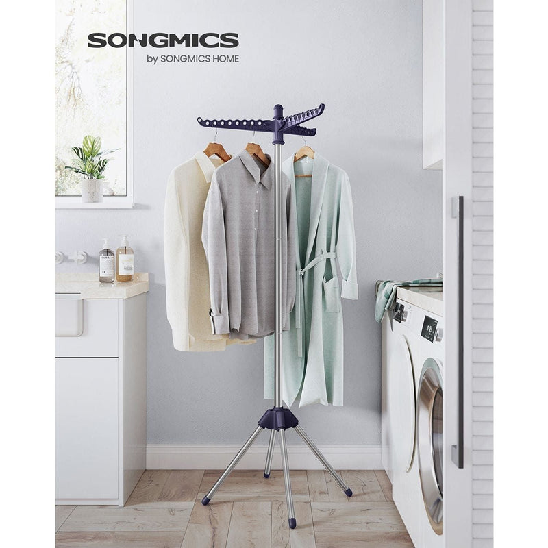 Space Saving Clothes Airer by Songmics