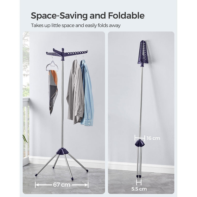 Space Saving Clothes Airer by Songmics