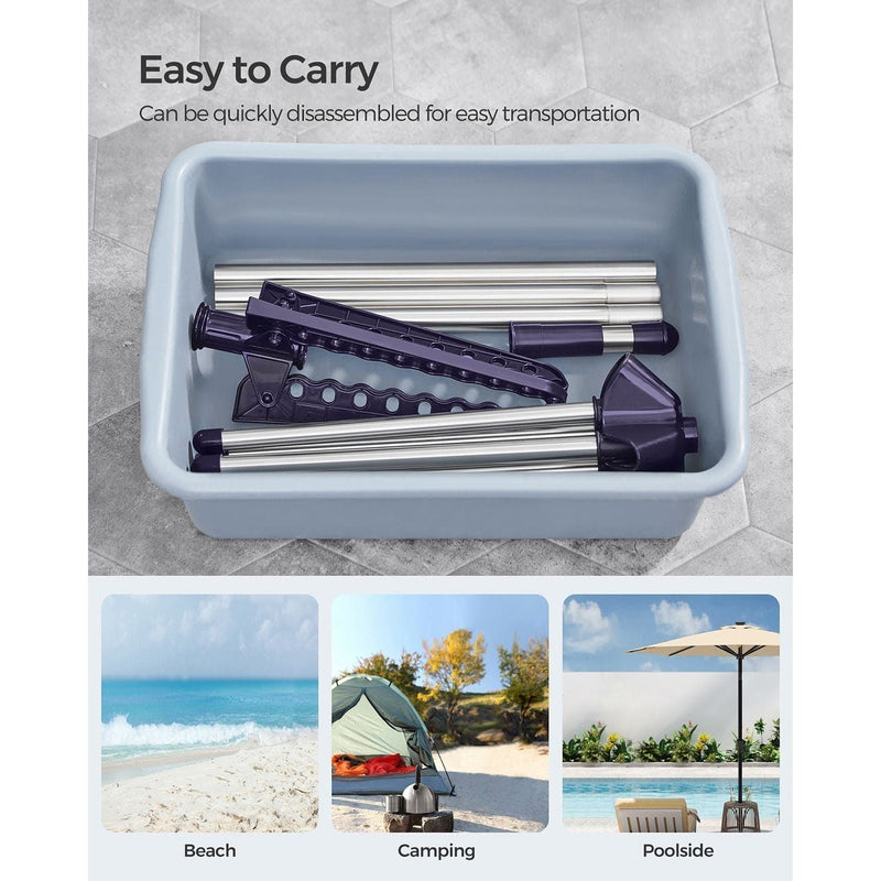 Space Saving Clothes Airer by Songmics