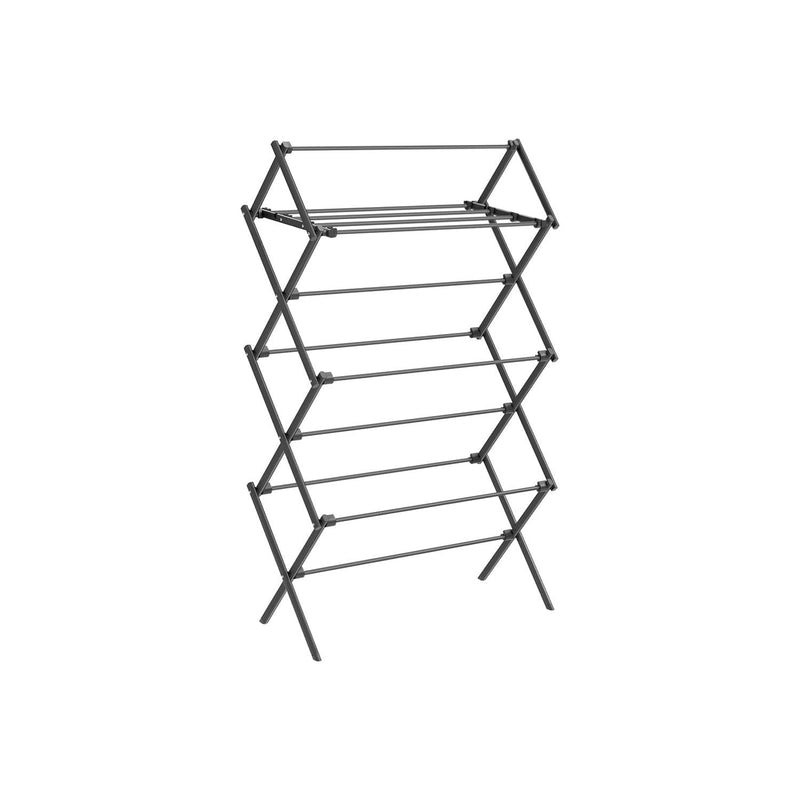 Songmics Folding Clothes Dryer Rack Black