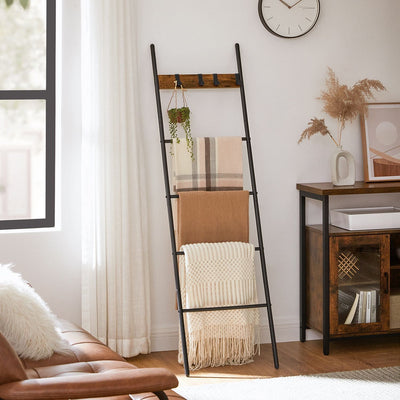 Vasagle Blanket Towel Ladder Rack