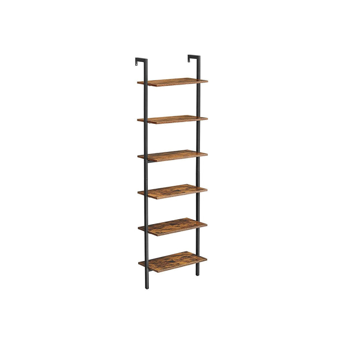 Vasagle Ladder Book Shelf Industrial, Wall Mounted