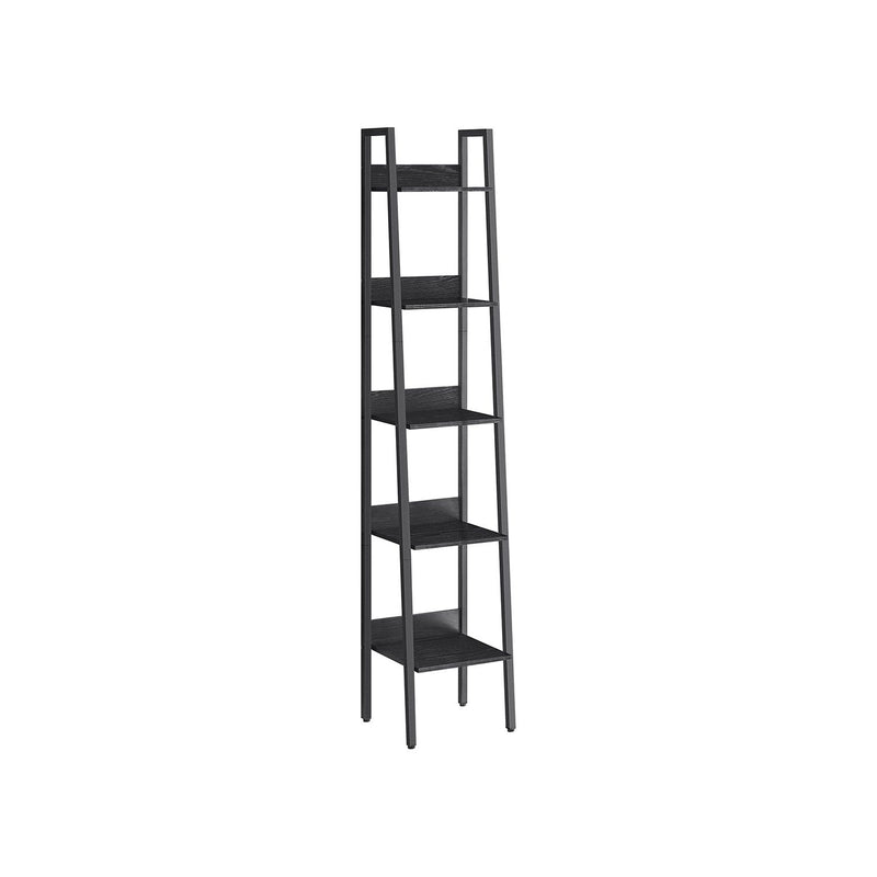 Vasagle 5 Tier Narrow Ladder Shelf Black