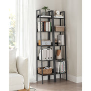 Vasagle 5 Tier Narrow Ladder Shelf Black
