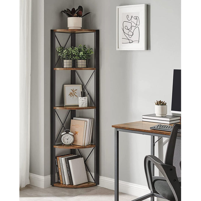 VASAGLE 5-Tier Corner Shelf