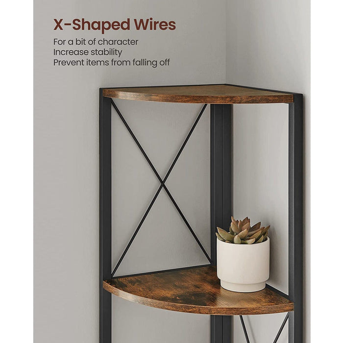 VASAGLE 5-Tier Corner Shelf