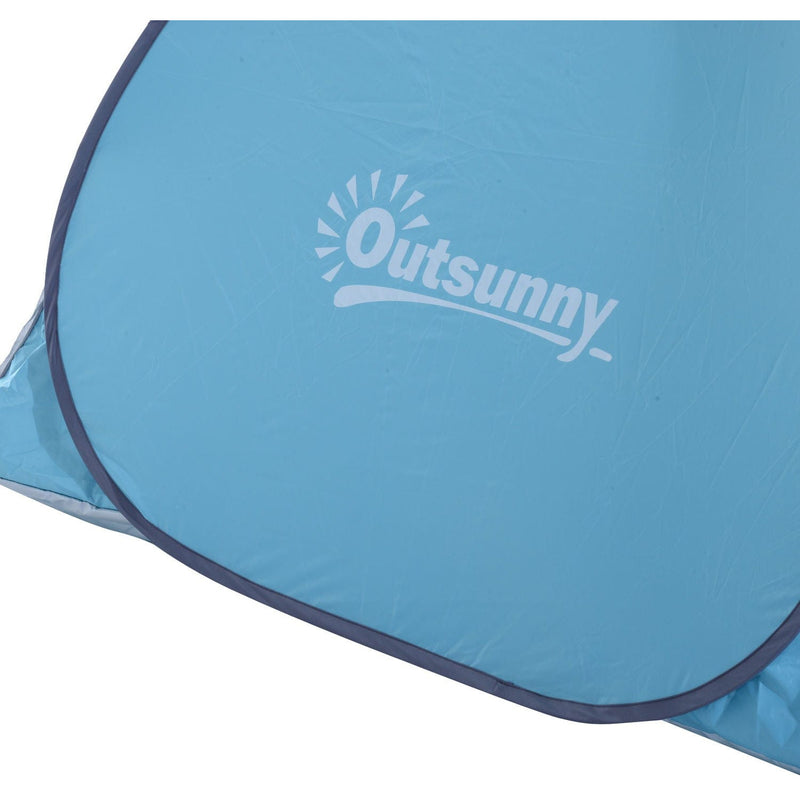 Instant Pop Up Beach Tent for 2-3 Persons, UV 30+ Blue