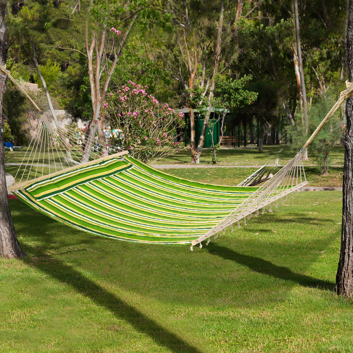 Camping Hammock, Outdoor Swing, 188Lx140W cm