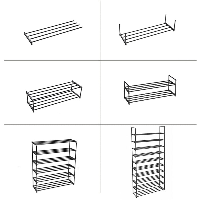 Tall Shoe Rack, 10 Tier