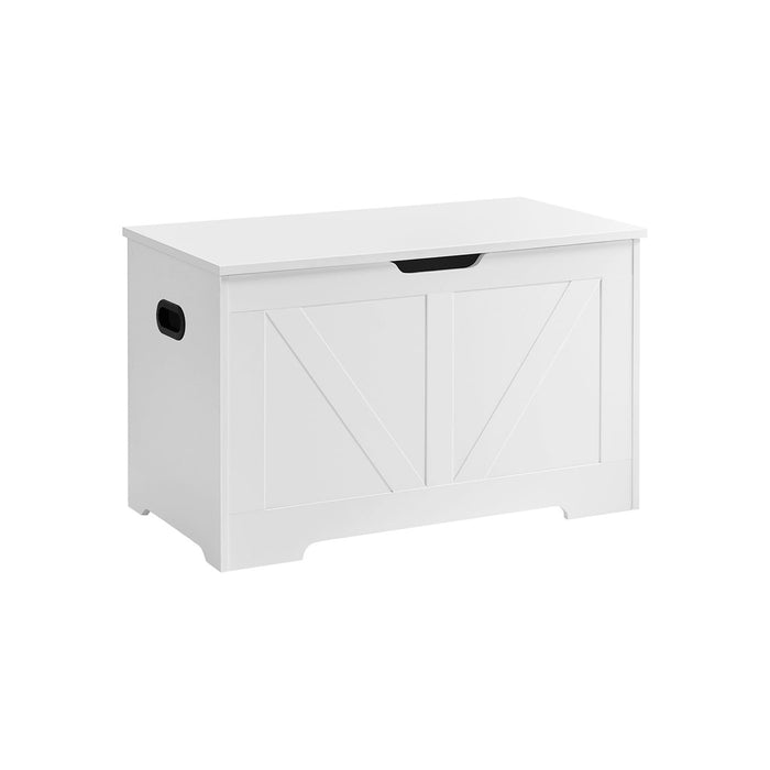 Wooden Storage Bench Box With Lid, 40x80x46cm