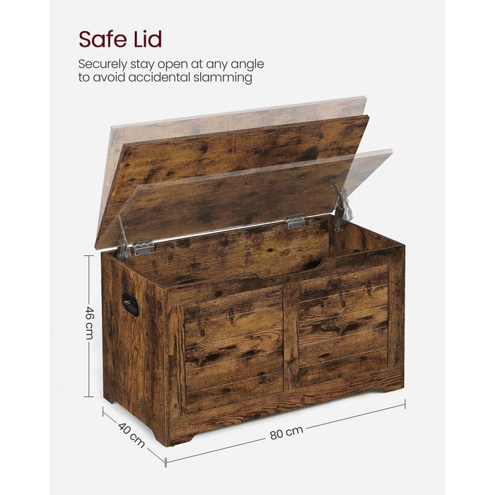 Vasagle Wooden Storage Chest 40x80x46cm