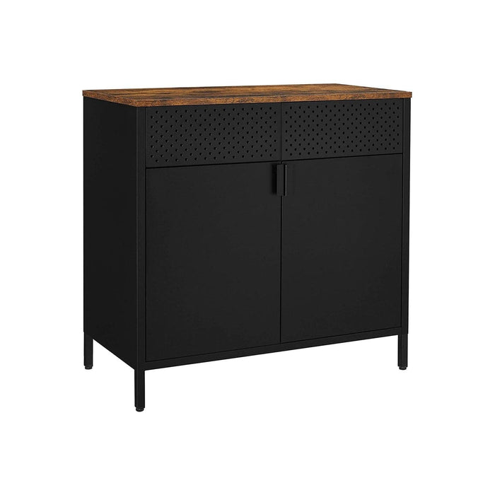 Vasagle Black Side Cabinet