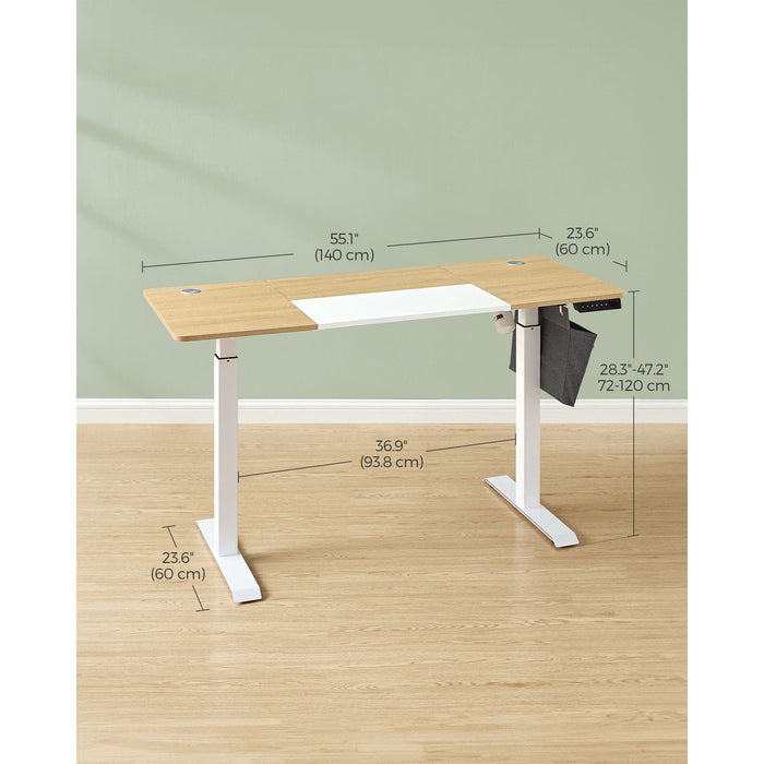 Songmics Electric Standing Desk 60x140x120cm