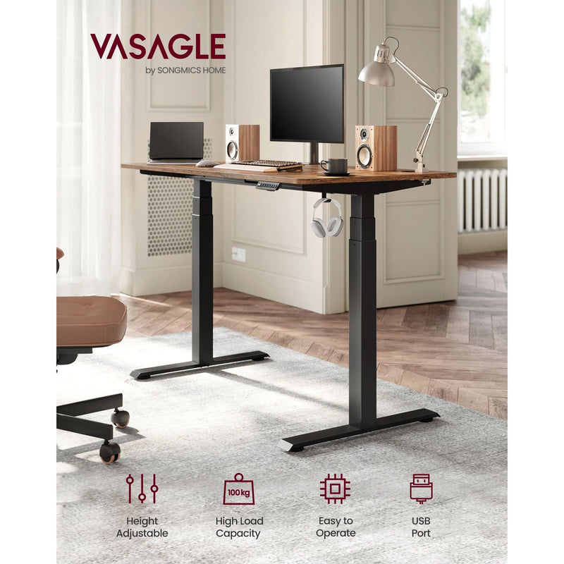 Vasagle Black Electric Stand Up Desk Frame 