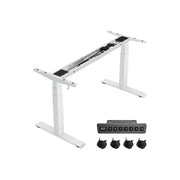 Vasagle White Electric Stand Up Desk Frame