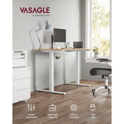 Vasagle White Electric Stand Up Desk Frame