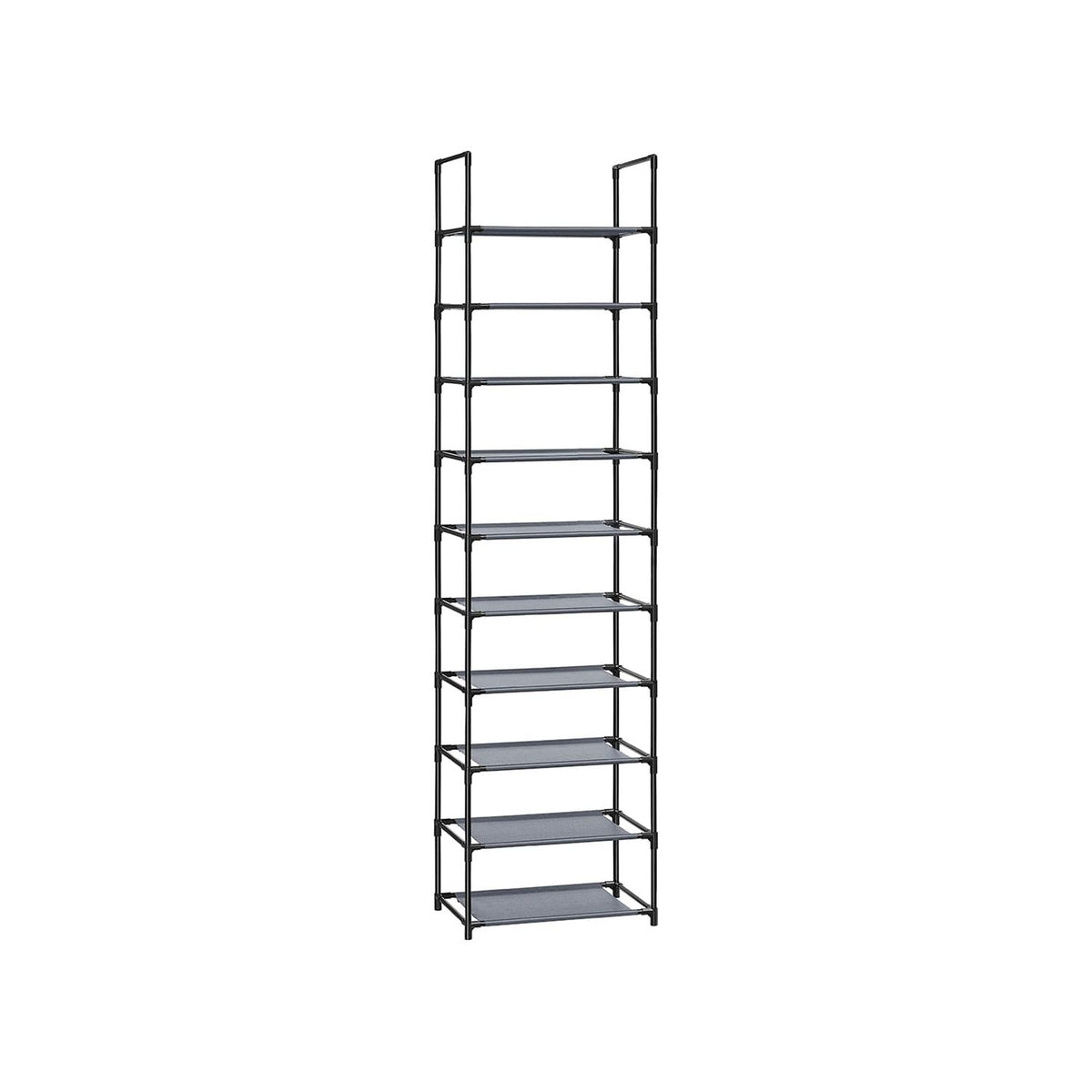 Shop Songmics 10 Tier Tall Narrow Shoe Rack @ Opal Retail